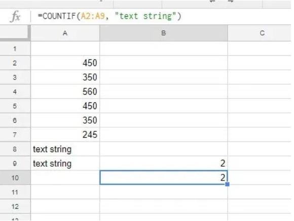 Sử dụng hàm COUNTIF (2)